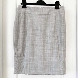 Body by Victoria Heather Grey Pencil Skirt